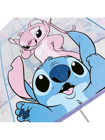Stitch Kinder Mädchen Stock-Regenschirm in Rosa