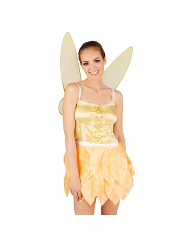 tectake Wunderschöne Butterfly-Flügel, gelb