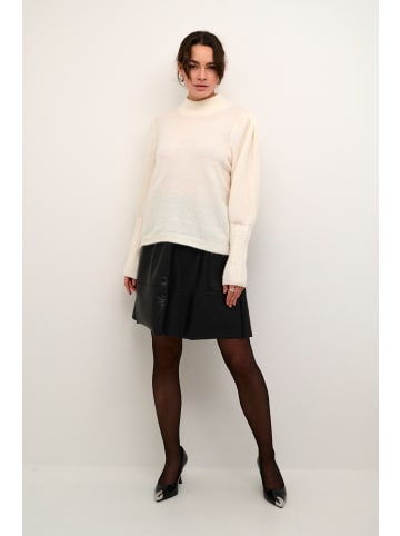 Kaffe Strickpullover KAamelia Regular fit in Chalk
