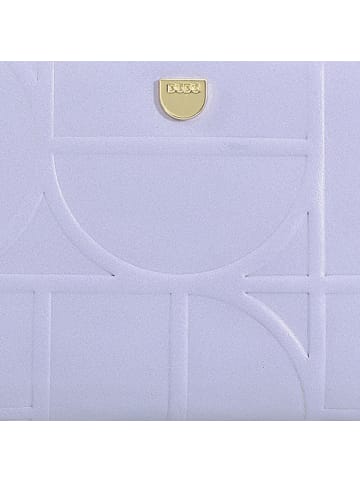 DuDu Up Geldbörse RFID Schutz Leder 20 cm lilac-orange