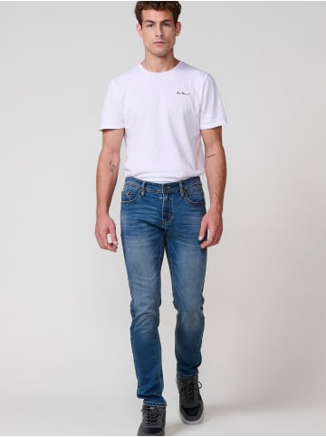 KOROSHI Slim Fit Jeans in blau