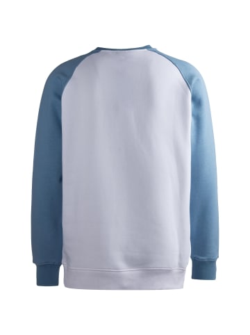 Umbro Sweatshirt Core Raglan in weiß / hellblau