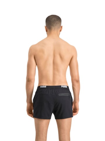 Puma Short PUMA SWIM MEN LOGO SHORT LENGTH SWIM SHORTS 1P in Schwarz