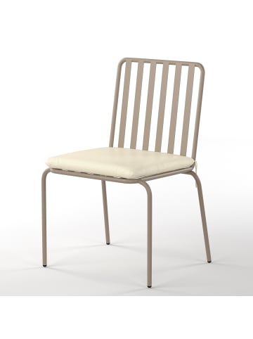 home24 Gartenessgruppe Kuna 5-teilig Typ B in Taupe