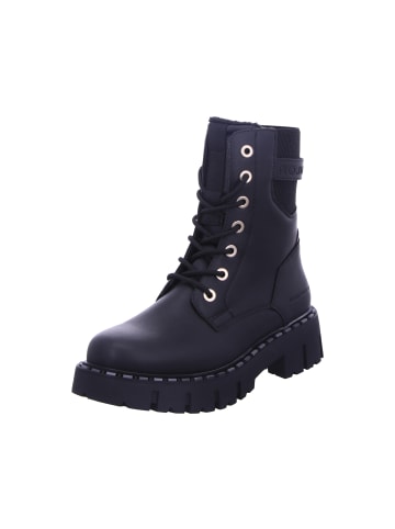 Tom Tailor Schnürboot Warmfutter in schwarz