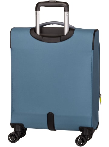 American Tourister Koffer & Trolley Pulsonic Spinner 55 EXP in Coronet Blue