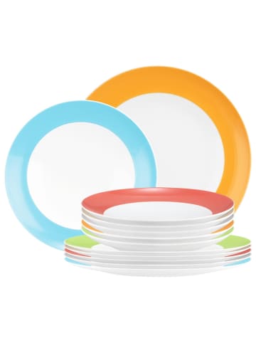 Seltmann Weiden 12er Set Tafelservice Liberty Pure Colors in Mixed