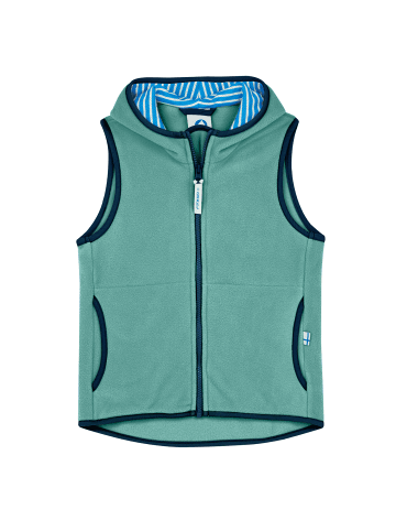 finkid Finkid Poppeli Weste Trellis/Navy Fleeceweste Zip-in 140/150