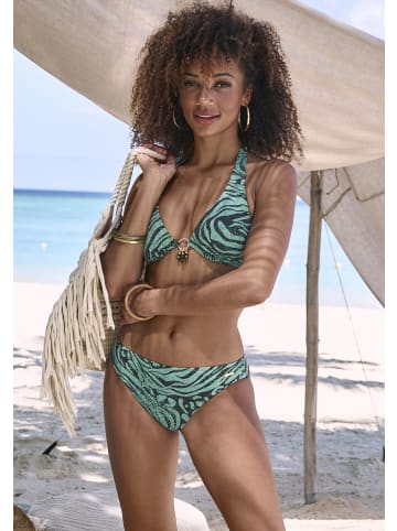 Bruno Banani Bügel-Bikini in jade bedruckt