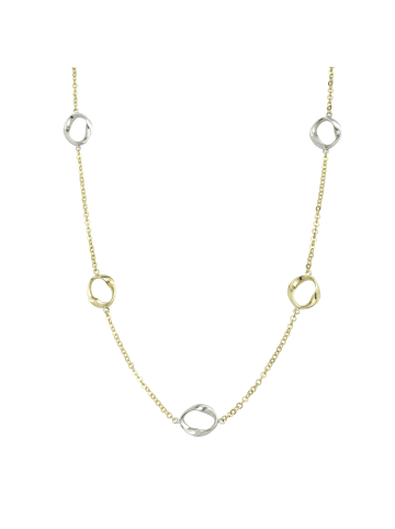 Amor Collier Gold 375/9 ct, teilrhodiniert in Bicolor