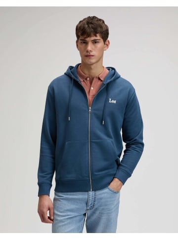 Lee Sweatjacke Essential Full Zip in Academy Blue