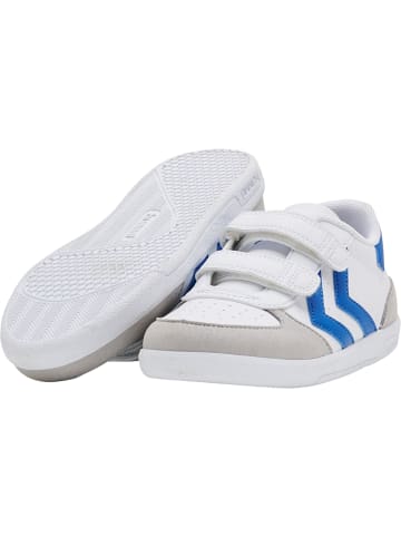 Hummel Klettverschluss Sneaker Victory Kinder in WHITE/BLUE