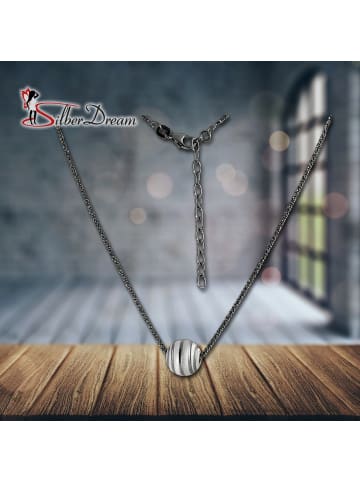 SilberDream 925 Sterling Silber Damen SilberDream Halsketten Kugelspirale  ca. 42cm - 47cm