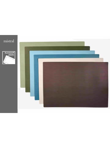Ritzenhoff & Breker 12er Set Platzmatten Mistral in Mix 43 x 30 cm