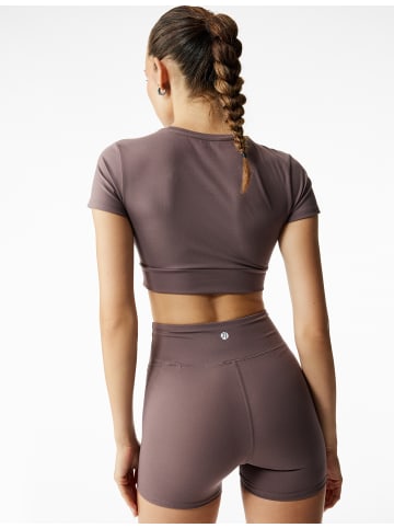 KOTON LEGGINGS in Zwetschgenfarbe