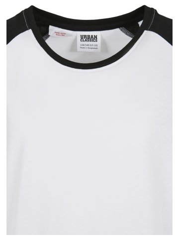 Urban Classics T-Shirts in white/black