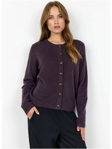 soyaconcept Strickjacke SC_ORLEAN in 95120 PLUM PERFECT MELANGE