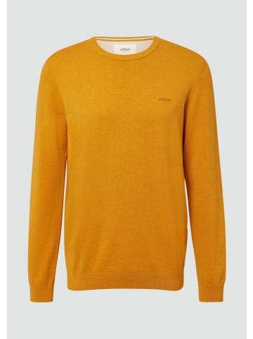 s.Oliver Strickpullover in 17W0_honiggelb