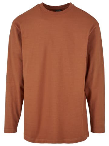 Urban Classics Urban Classics Herren Heavy Oversized Garment Dye Longsleeve in terracotta