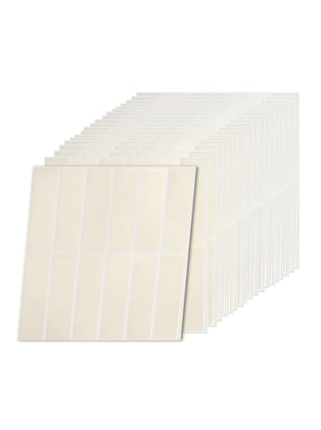 relaxdays 20 x Klebefliesen in Sand - 30x30