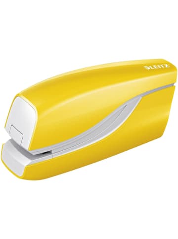 Leitz Heftgerät Wow elektrisch 10 Blatt gelb