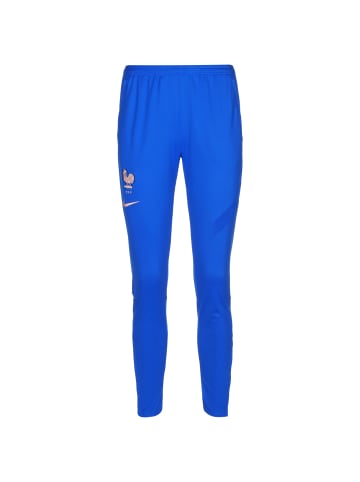 Nike Performance Trainingshose FFF Frankreich Academy Pro in blau / weiß