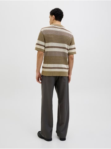 Jack & Jones Gestricktes Polo in Elmwood