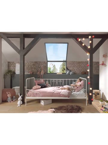 58 aufm Kessel METALLBETT Kamenka 205x90x95 aus Metall in Weiß