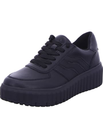 Soft Line Schnürhalbschuh in schwarz