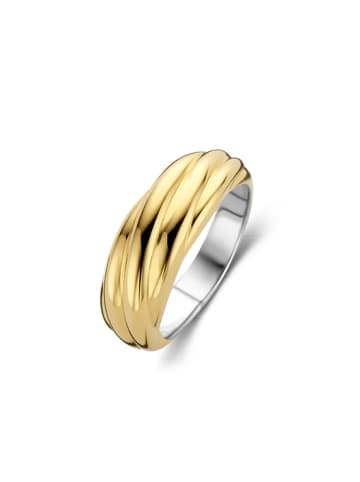 Ti Sento Milano Ring "verschlungene Linien vergoldet" in Gold