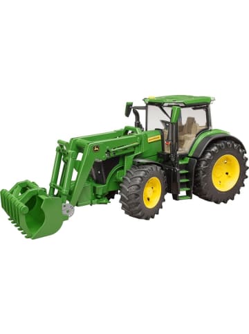 bruder Spielzeugauto 03151 Traktor John Deere 7R 350 mit Frontlader - ab 3 Jahre