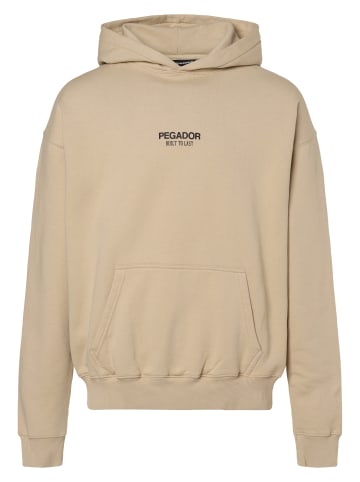 PEGADOR Kapuzenpullover in beige