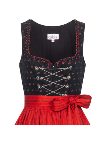 Nübler Dirndl lang Thea in Schwarz