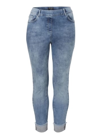 VIA APPIA DUE  Hose Modische Schlupfjeans in unifarbenem Design in jeans mittelblau