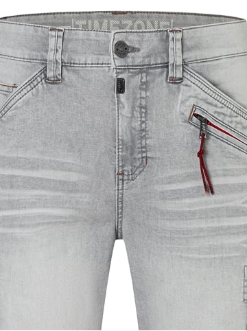 Timezone Cargo Shorts Taschen Verdeckter Reißverschluss in Grau