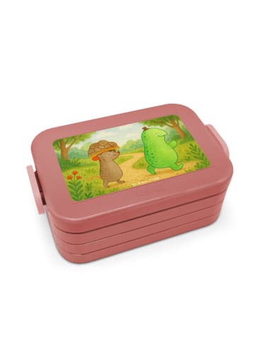 Mr. & Mrs. Panda MEPAL Bentobox Schildkröte Maus Design ohne Spruch in Rot Pastell