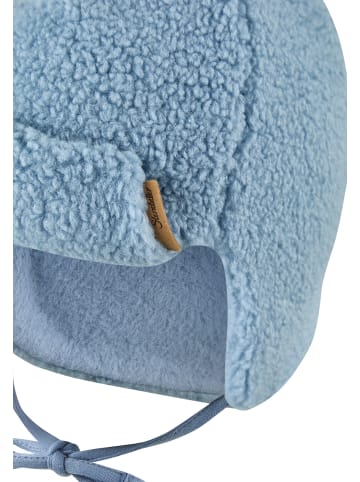 Sterntaler Fliegermütze Teddy in mittelblau
