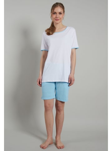 Götzburg Shorty Josselin in blau-hell-Ringel