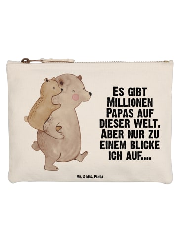 Mr. & Mrs. Panda Pouch Papa Bär mit Spruch in Weiß