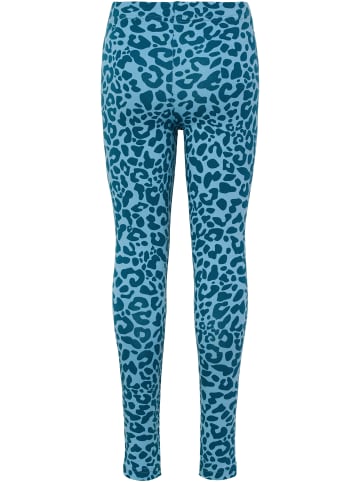 Hummel Leggings Hmlflowy Mädchen in BLUE CORAL