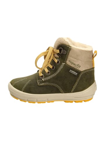superfit Schnürstiefel in Oliv