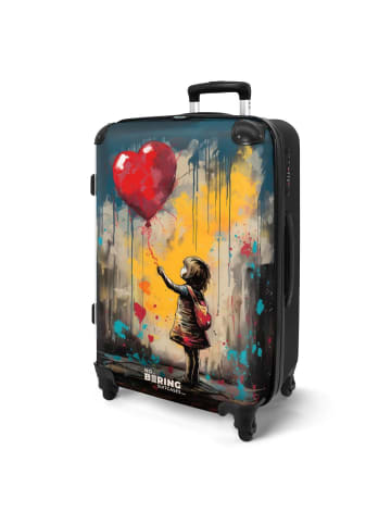 NoBoringSuitCases Suitcase, Koffer, Reisekoffer Herzballon