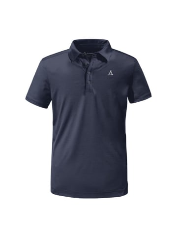 Schöffel Polo "CIRC Polo Shirt Tauron M" in navy blazer