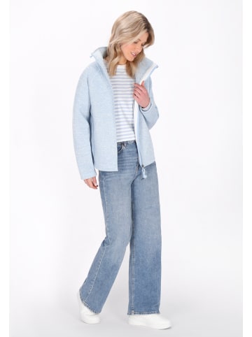 Schmuddelwedda Jacket in light blue melange