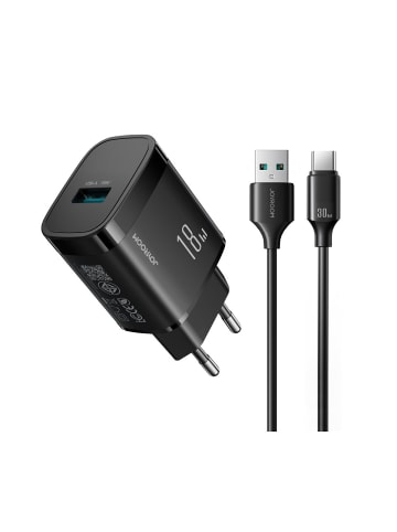 Joyroom 18W Ladegerät USB-C Kabel 3A 1m