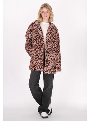 myMo Damen Coat in Pink Mehrfarbig