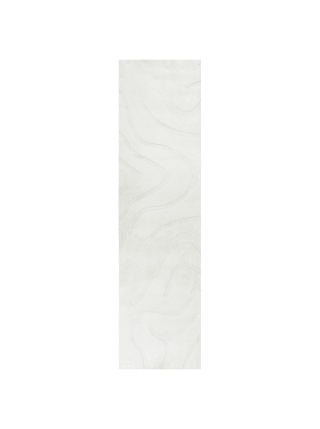 Beliani Kurzflor SELVORI in Weiß - (W) 80 x (L) 300 cm