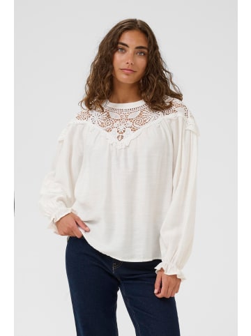 CULTURE Langarm-Bluse CUurta Relaxed fit in Spring Gardenia