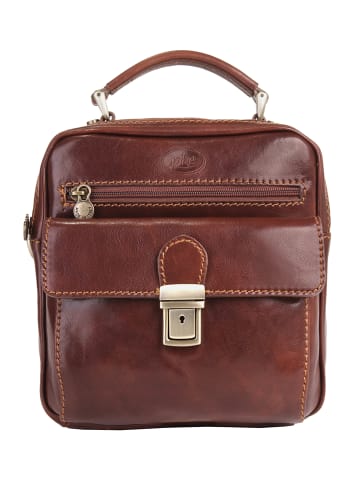 piké Herrentasche echt Leder in braun