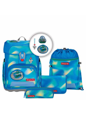 Step by Step Step by Steo Cloud Flash - Schulranzen Set 5tlg. (Butterfly Luna) in Ninja Zazu